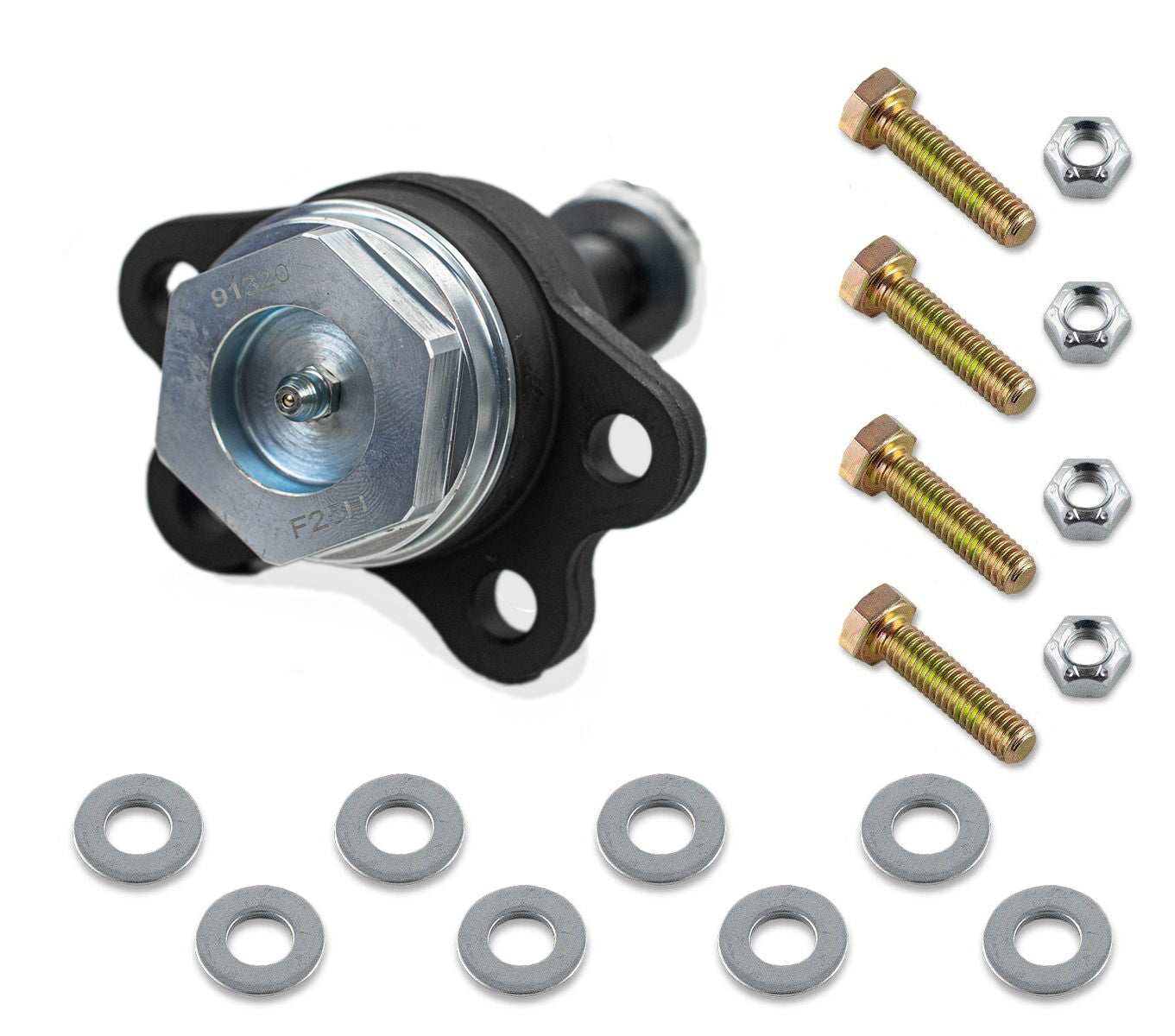 Alpha Ball Joint For 2001-2026 GM 2500/3500HD & 2014-2018 GM 1500 / 2015-2020 GM SUVs with Oe stamped steel/aluminum arms only (For Cognito Bolt-In-Style Upper Arm). Cognito