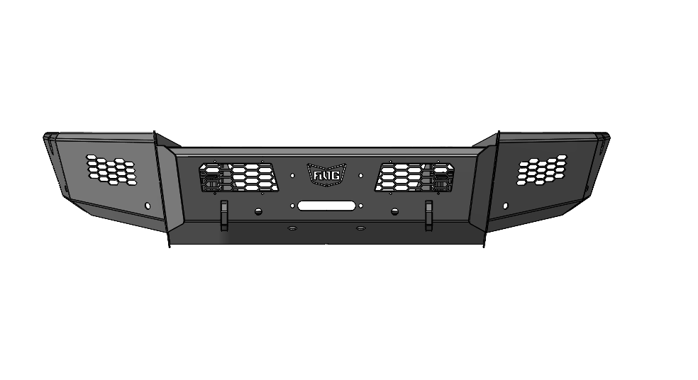 Frontier Series 2025+ Dodge Ram 4500/5500 Front Bumper - Base