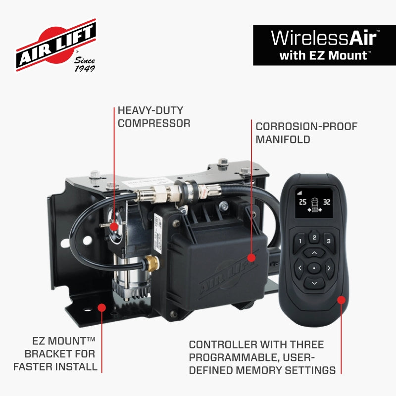 Air Lift Wireless Air Control System V2 w/EZ Mount