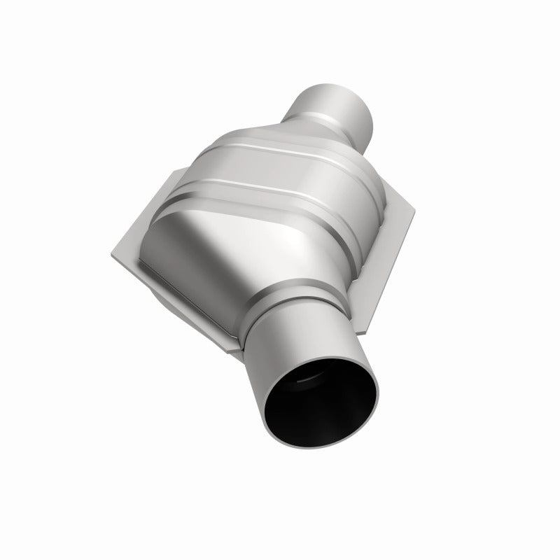 MagnaFlow Universal Catalytic Converter 2.25in Angled Inlet Front CA
