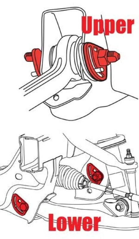 SPC Performance 11+ Chevy/GMC 2500HD / 3500HD Upper Camber/Caster Kit