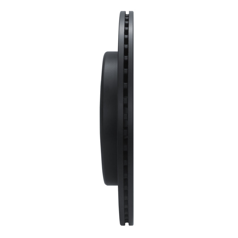 R1 19-25 Ram 1500 Rear Right Drilled & Slotted Black Brake Rotor