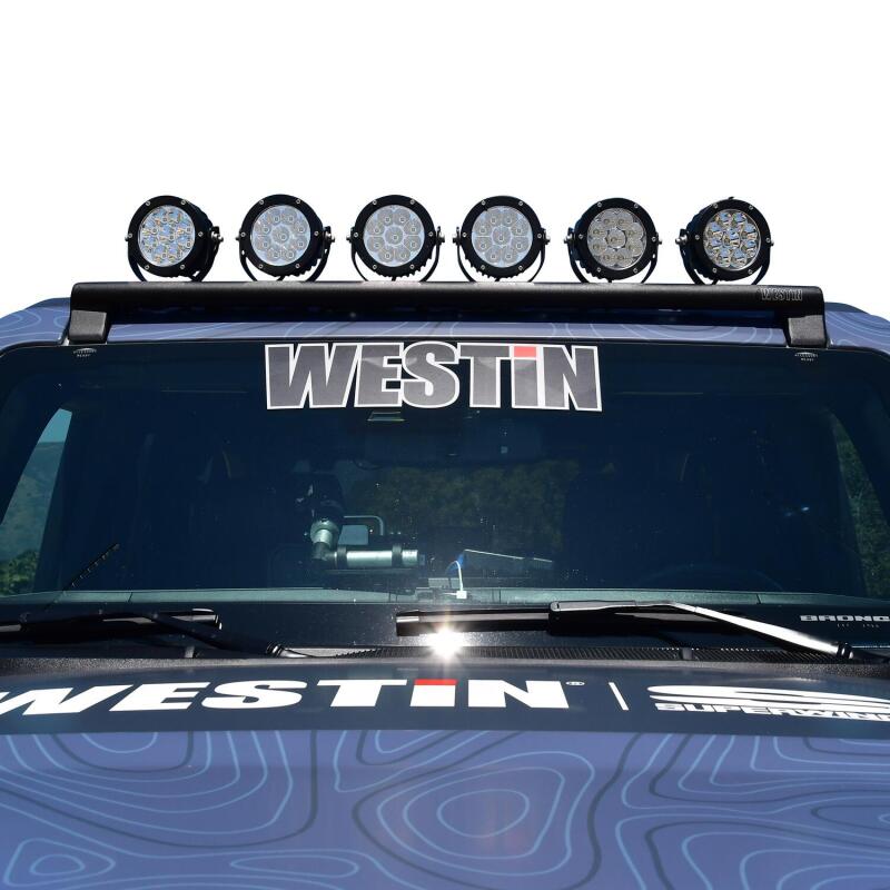 Westin 21-23 Ford Bronco (Excl. Bronco Sport) XTS Overhead Light Mount - Tex. Blk