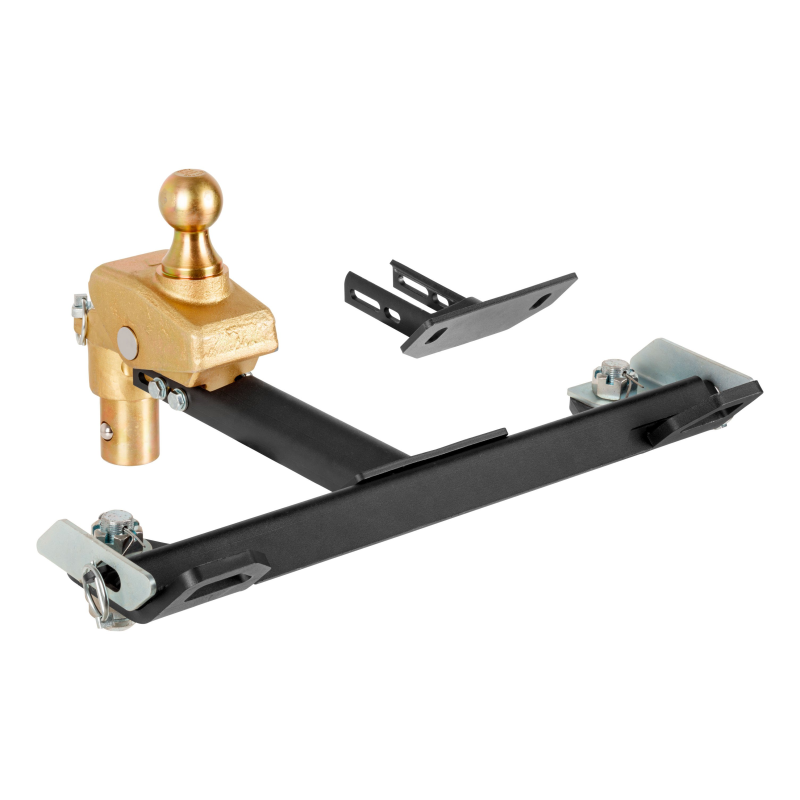 CURT RockerBall Multi-Fit OEM Puck System Gooseneck Ball with 4" Offset Model 60668