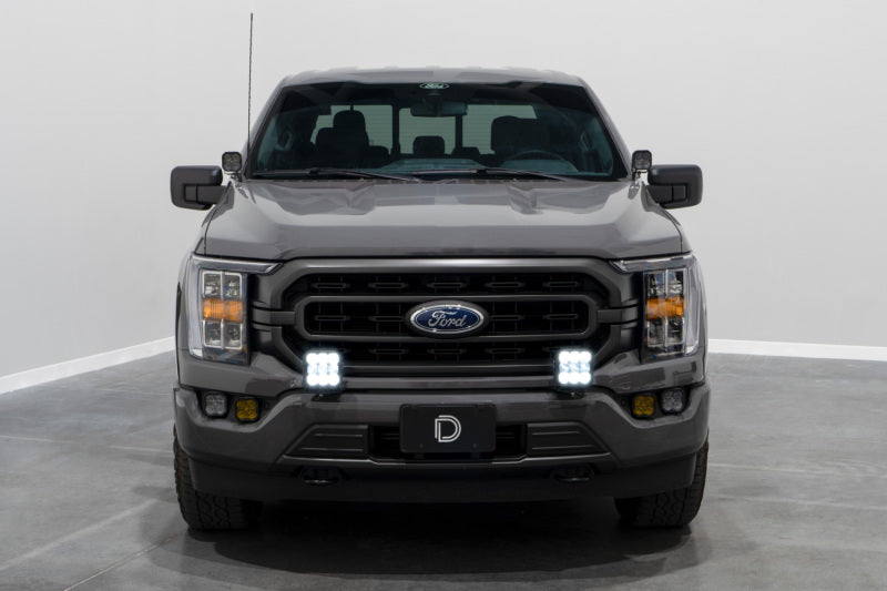 Diode Dynamics 21-22 Ford F-150 SS5 Bumper LED Pod Light Kit - Sport Yellow Combo