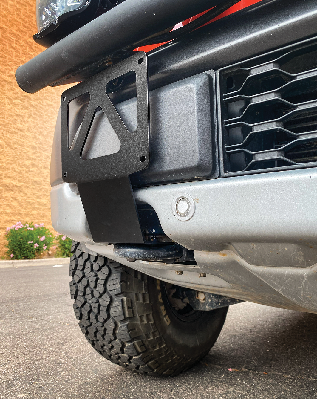 Gen 2 & Gen 3 Raptor (2017-2023) - Front Tow Hook License Plate Mount