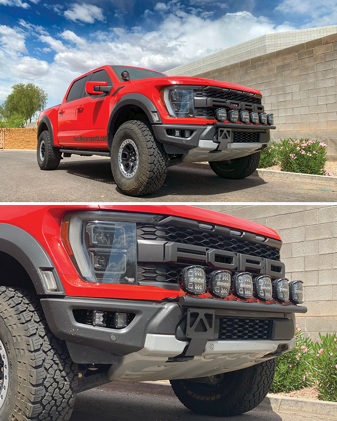 Gen 2 & Gen 3 Raptor (2017-2023) - Front Tow Hook License Plate Mount