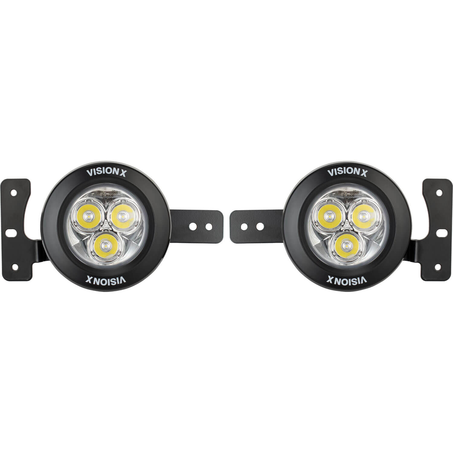 18+ Jeep JL / '20+ Jeep Gladiator Fog Light Kit with 3.7" Multi-LED Mini Cannons