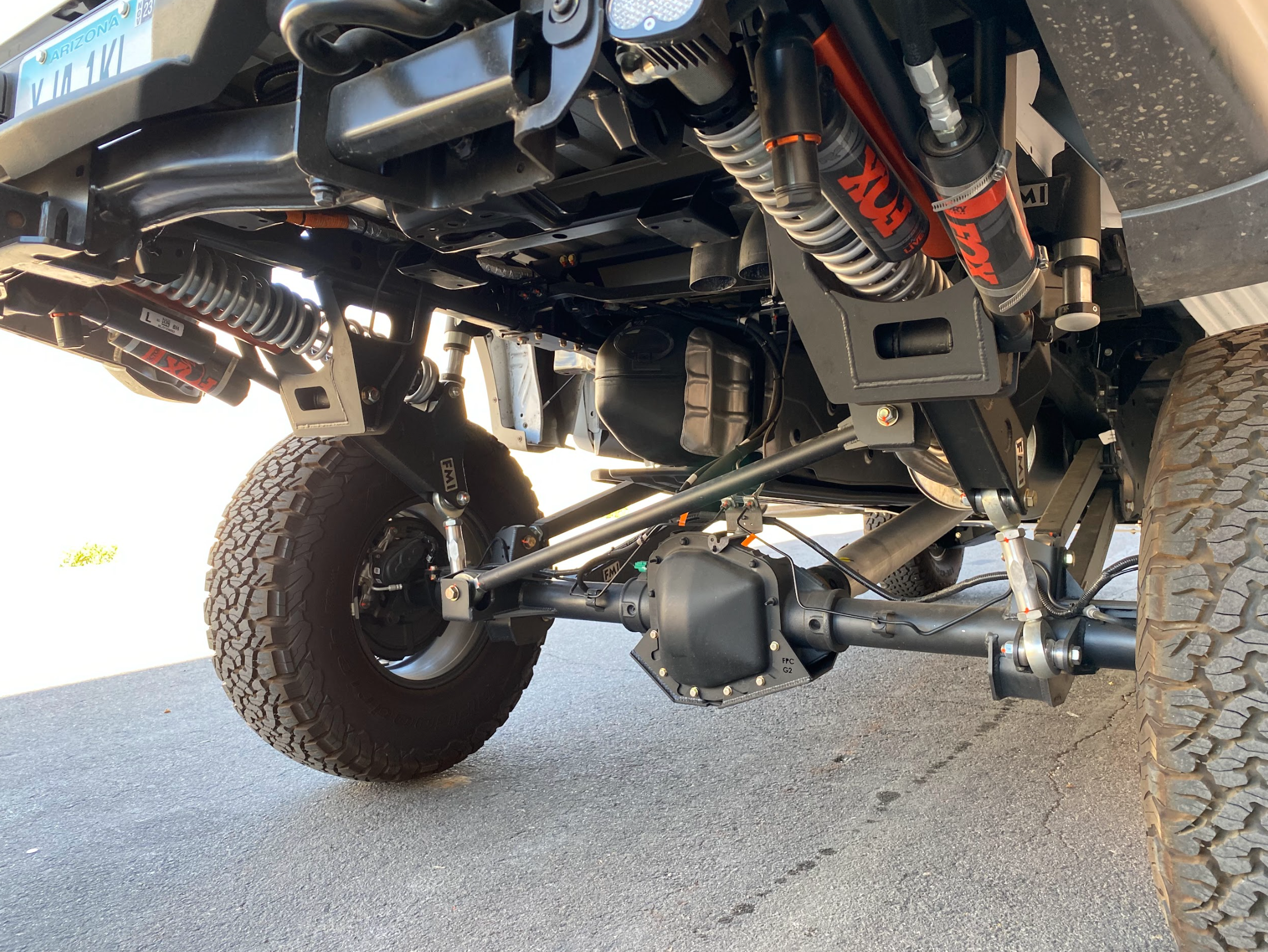 2021-2024 Raptor Long Travel Rear Suspension Kit showcasing 19 inches of travel for enhanced off-road performance.