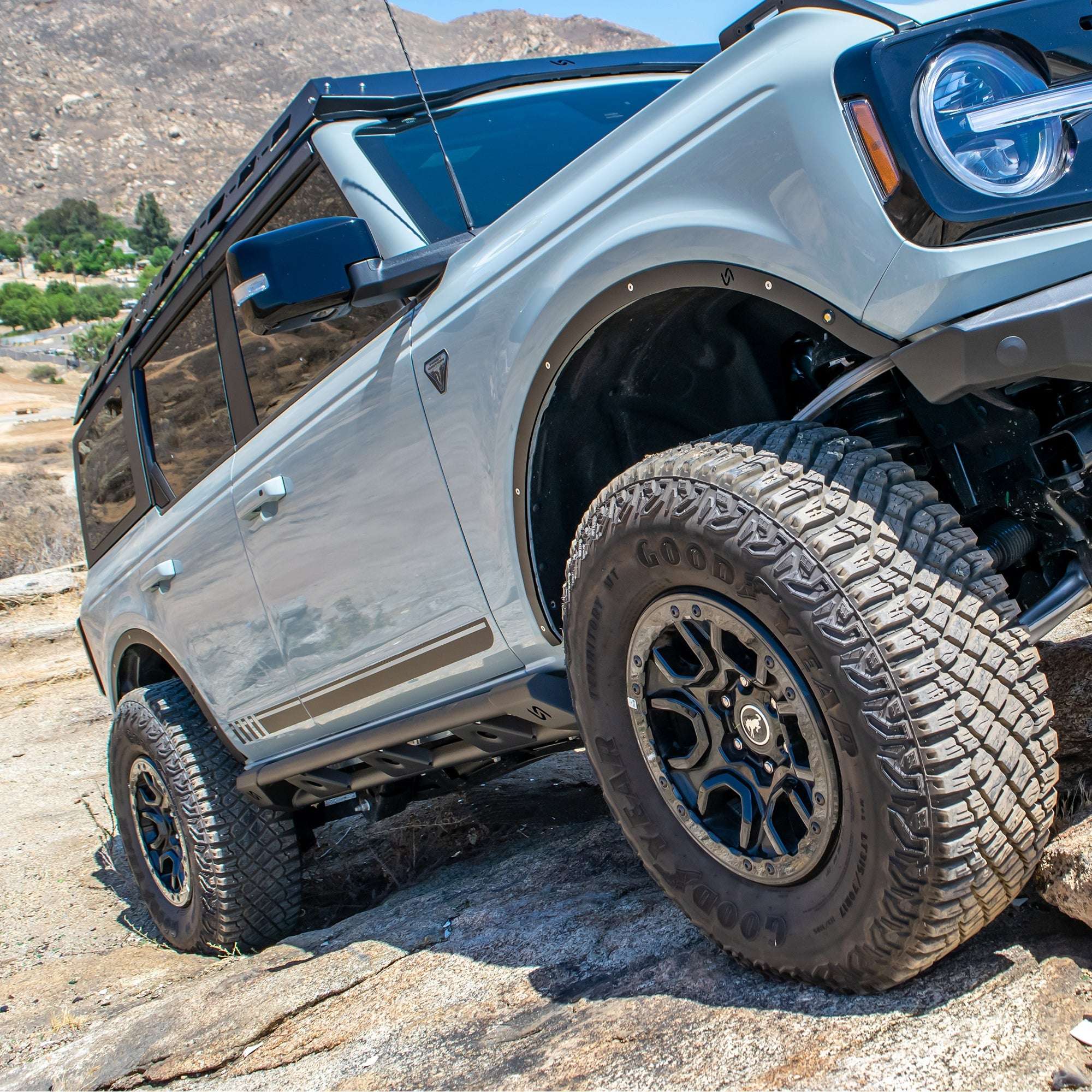 Fender Delete with Lights for Ford Bronco