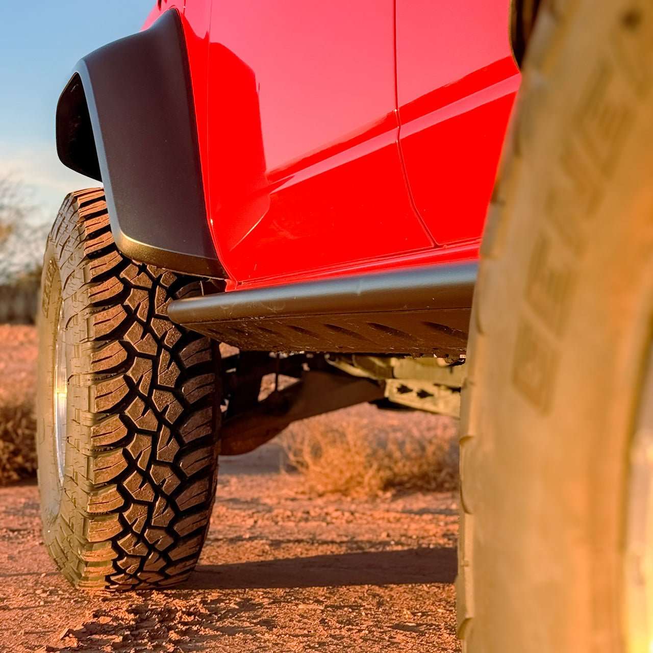 Step and Rock Slider for Ford Bronco 4-Door