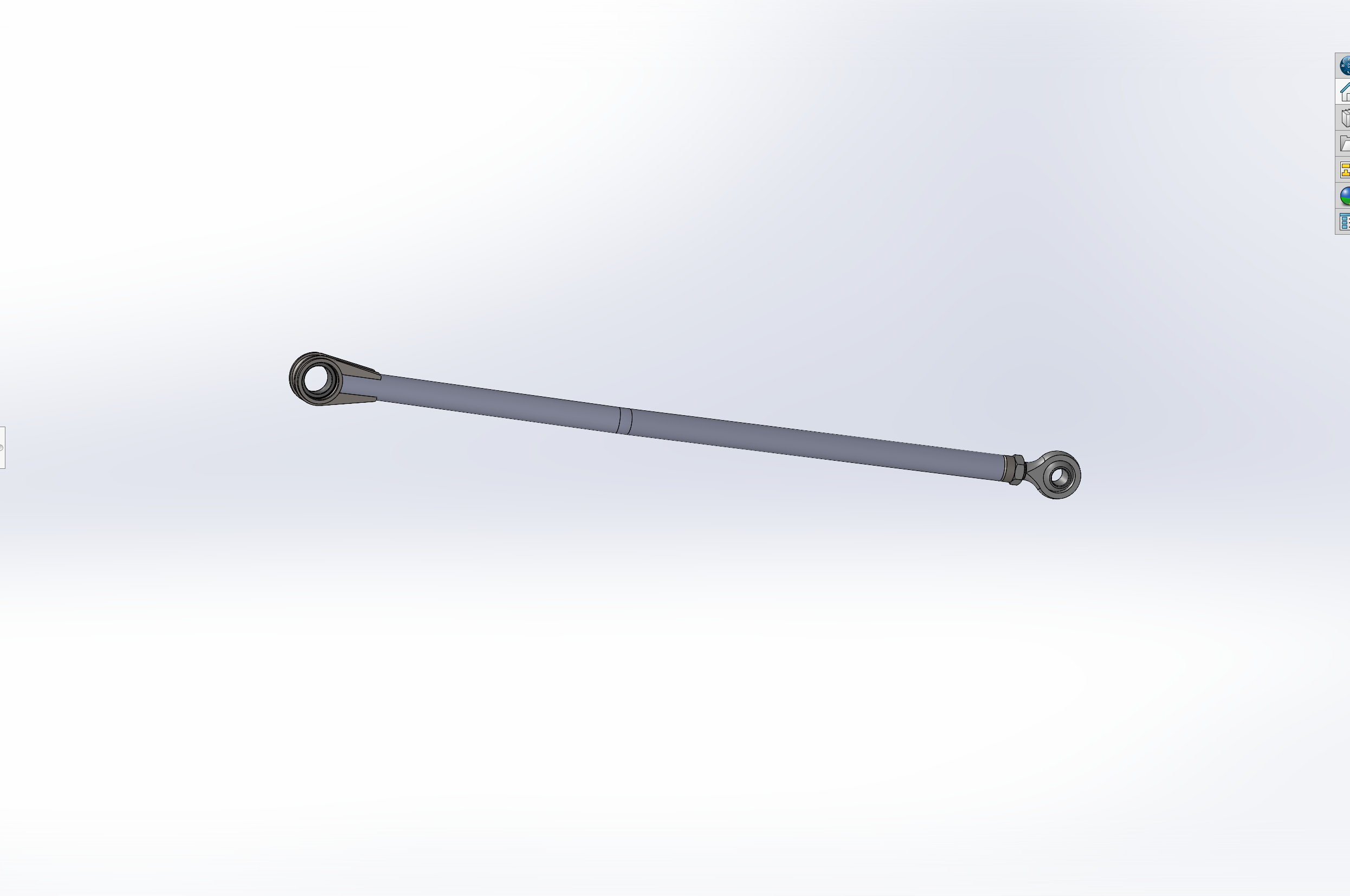 Adjustable panhard bar kit for 2021 and newer Bronco, featuring heim joint design for improved suspension performance.