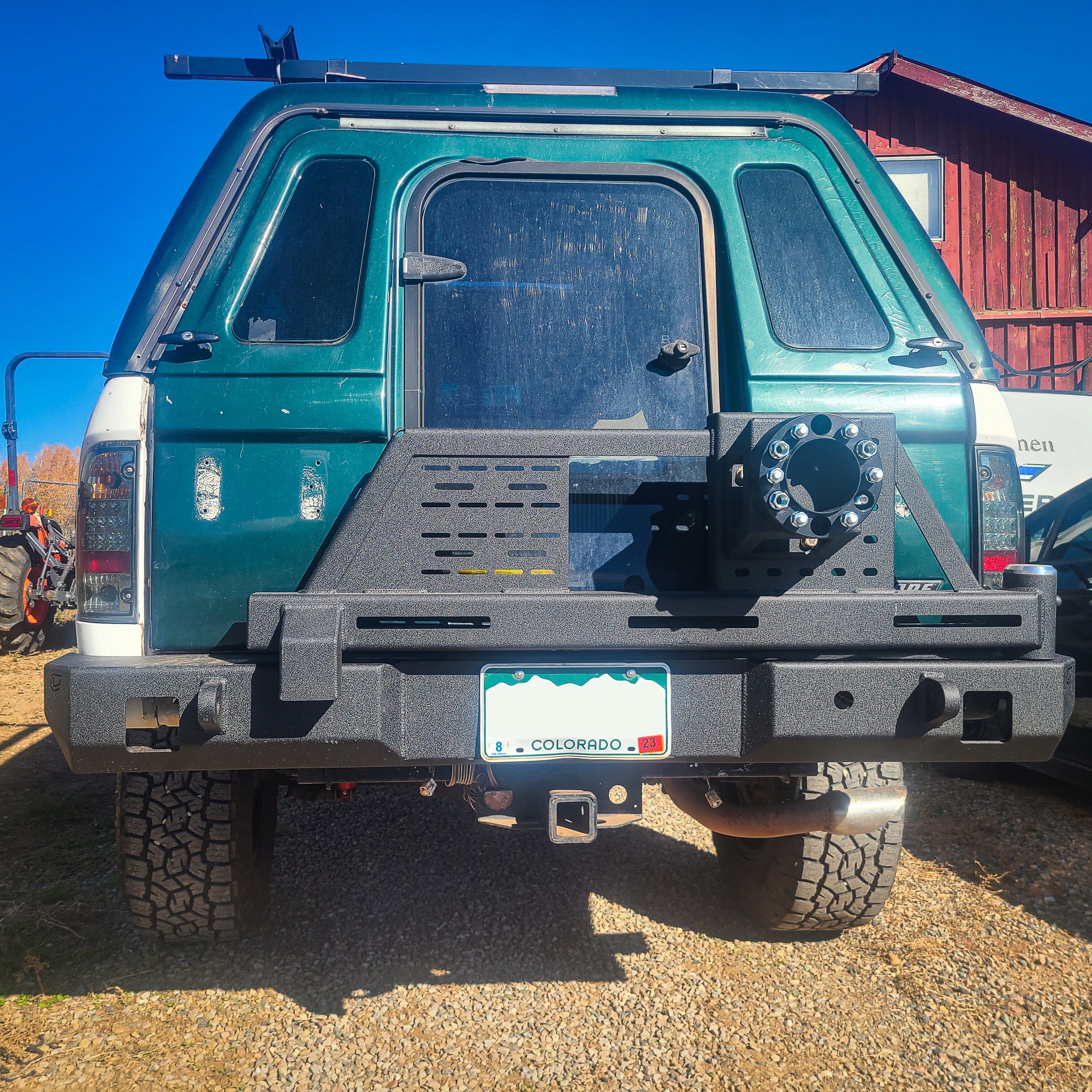 1995-2004 Toyota Tacoma Swing Out Rear Bumper by Chassis Unlimited Inc.
