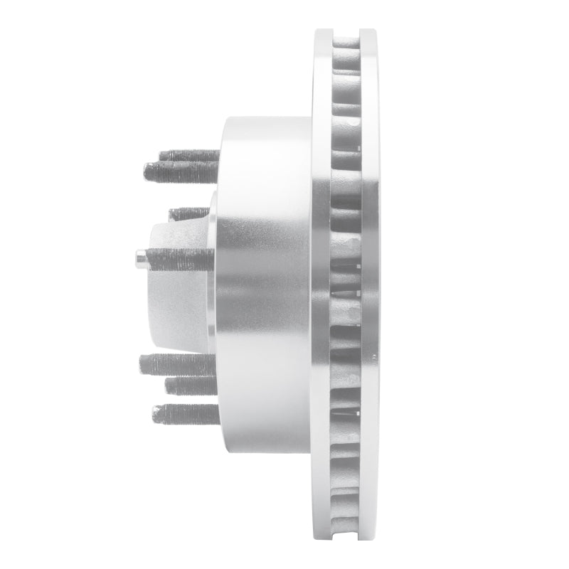 R1 03-05 Ford F-250 2WD (Super Duty) Front Right Drilled & Slotted Silver Brake Rotor