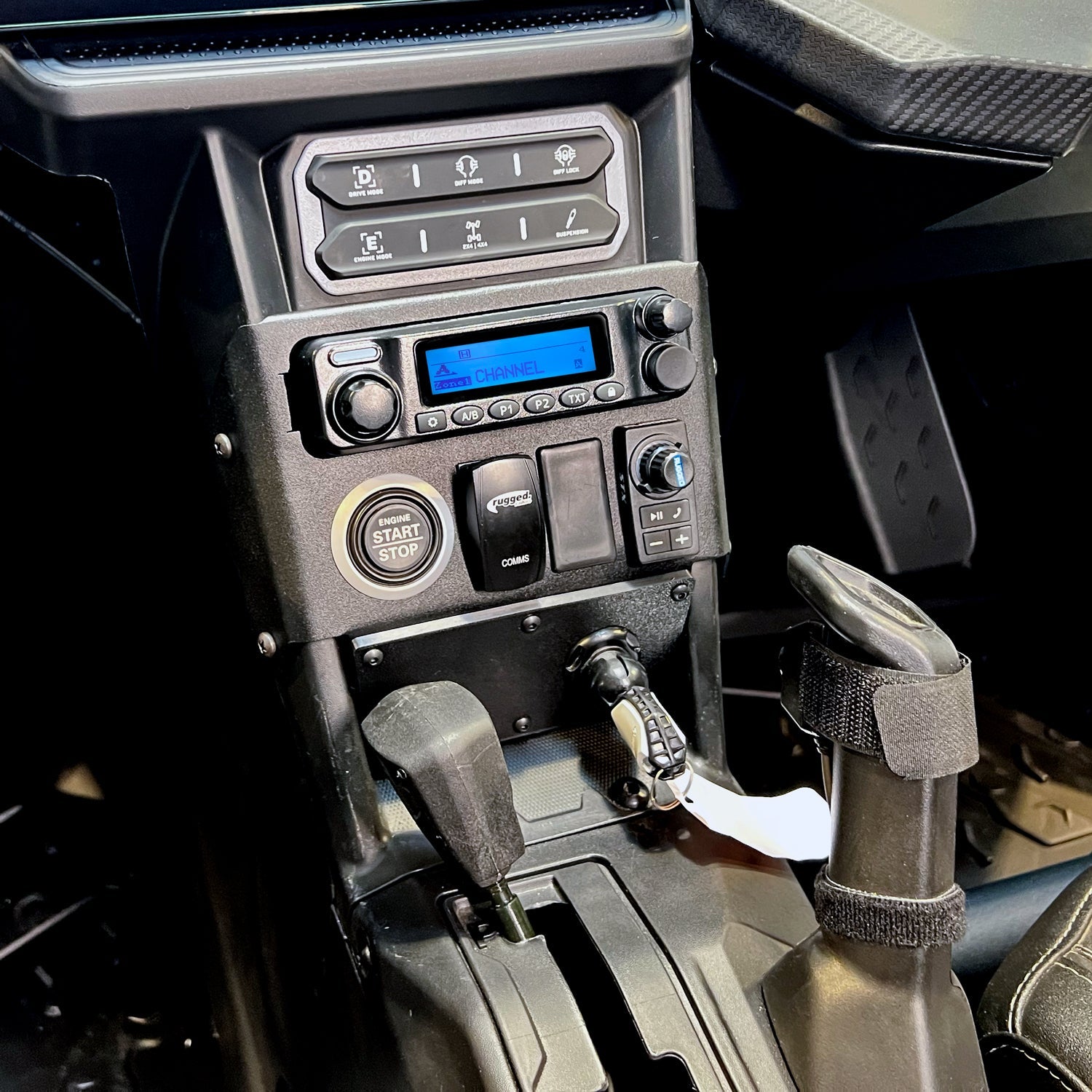 2026 Can-Am Maverick X3 Complete Communication Kit with Bluetooth Intercom and 2-Way Radio (10.25 Touchscreen Models Only) - STX Stereo Remote Head / G1 GMRS