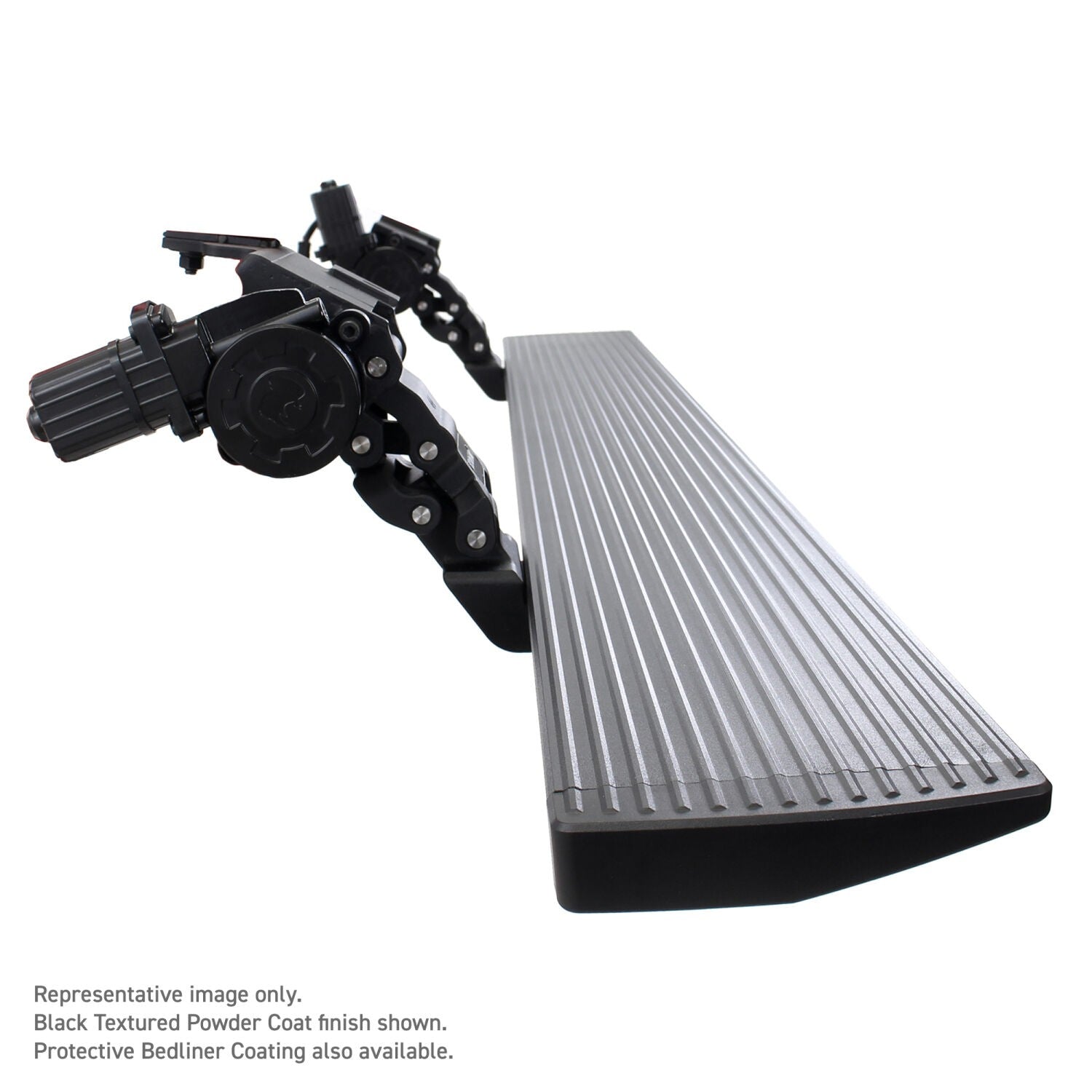 RealTruck VoltStep Electric Running Board Kit Protective Bedliner Coating For 2019-2026 Silverado/Sierra 1500 Go Rhino
