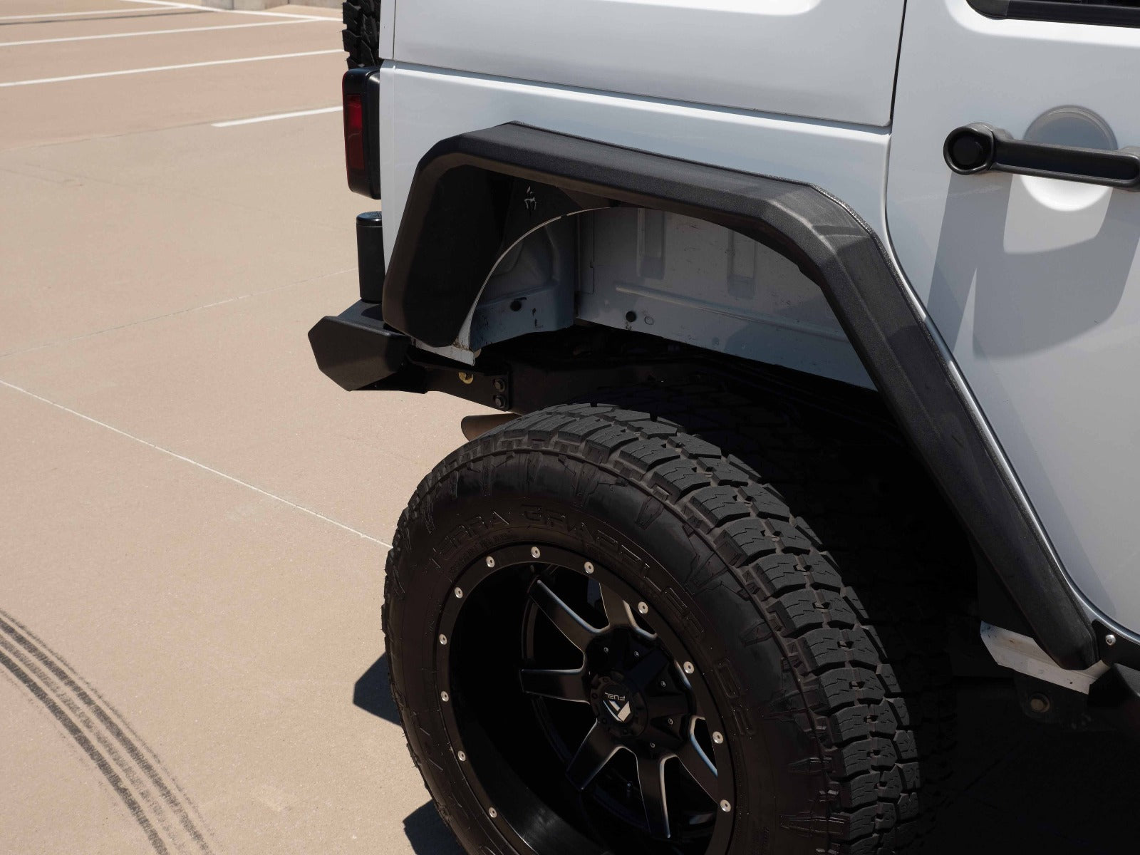 Stealth Rear Fender Flares - Texture Black 2007-2018 Jeep JKU