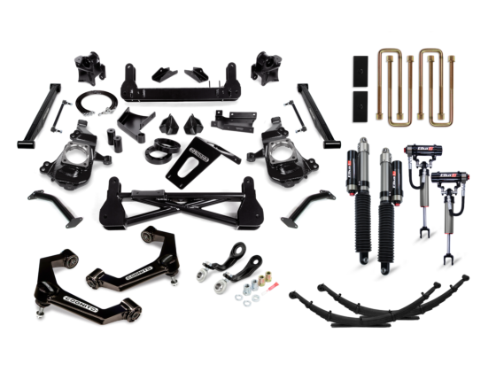 7-Inch Elite Lift Kit with Elka 2.5 Reservoir Shocks For 2020-2024 Silverado/Sierra 2500/3500 2WD/4WD Cognito