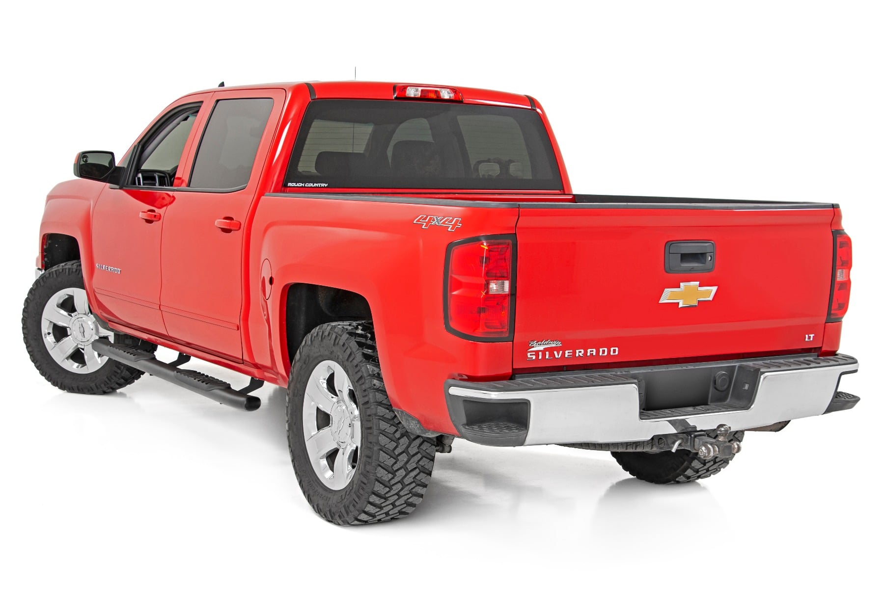 Oval Nerf Step Crew Cab Silverado/Sierra 1500/2500HD/3500HD (07-19 & Classic) Rough Country