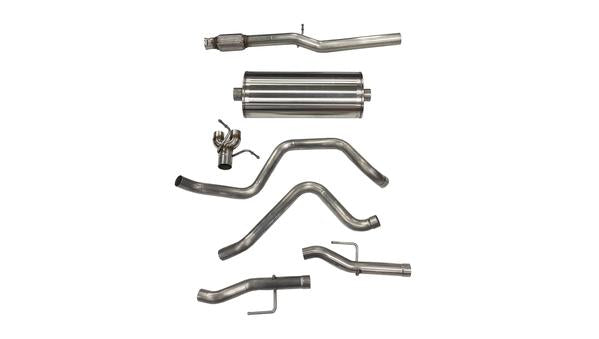 3 Inch Dual Rear Exit CatBack Exhaust System 19-Present Silverado/Sierra 5.3 Liter V8 Sport Sound No Tips Corsa Performance