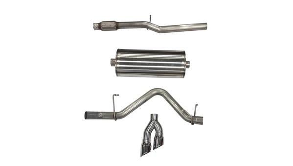 3 Inch Single Side Exite Catback Exhaust System 19-Present Silverado/Sierra 5.3 Liter V8 Sport Sound Twin 4 Inch Tip Corsa Performance