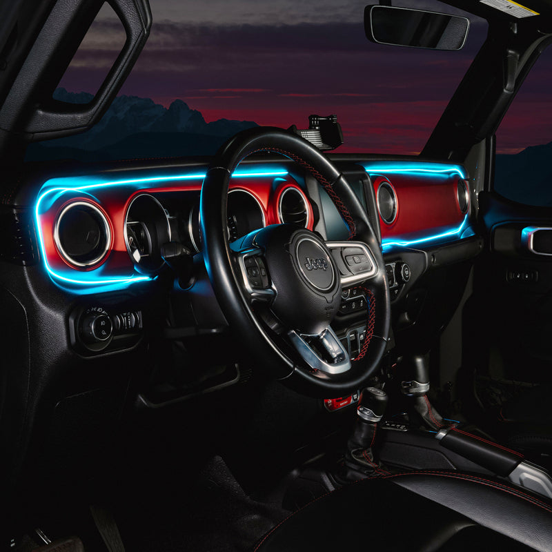 ORACLE Lighting Jeep Wrangler JL / Gladiator JT ColorSHIFT Fiber Optic LED Interior Kit