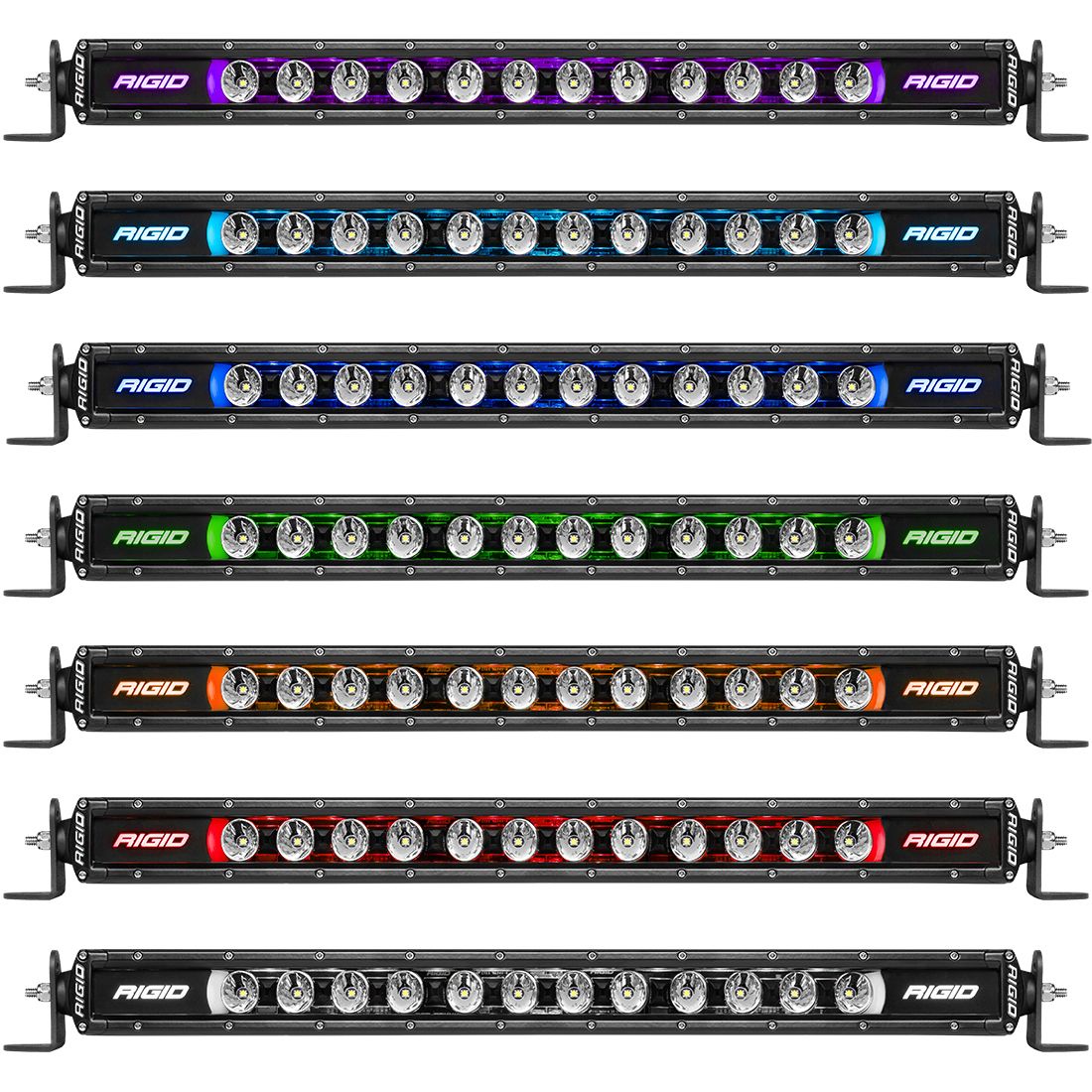 Radiance Plus SR-Series LED Light 8 Option RGBW Backlight RIGID