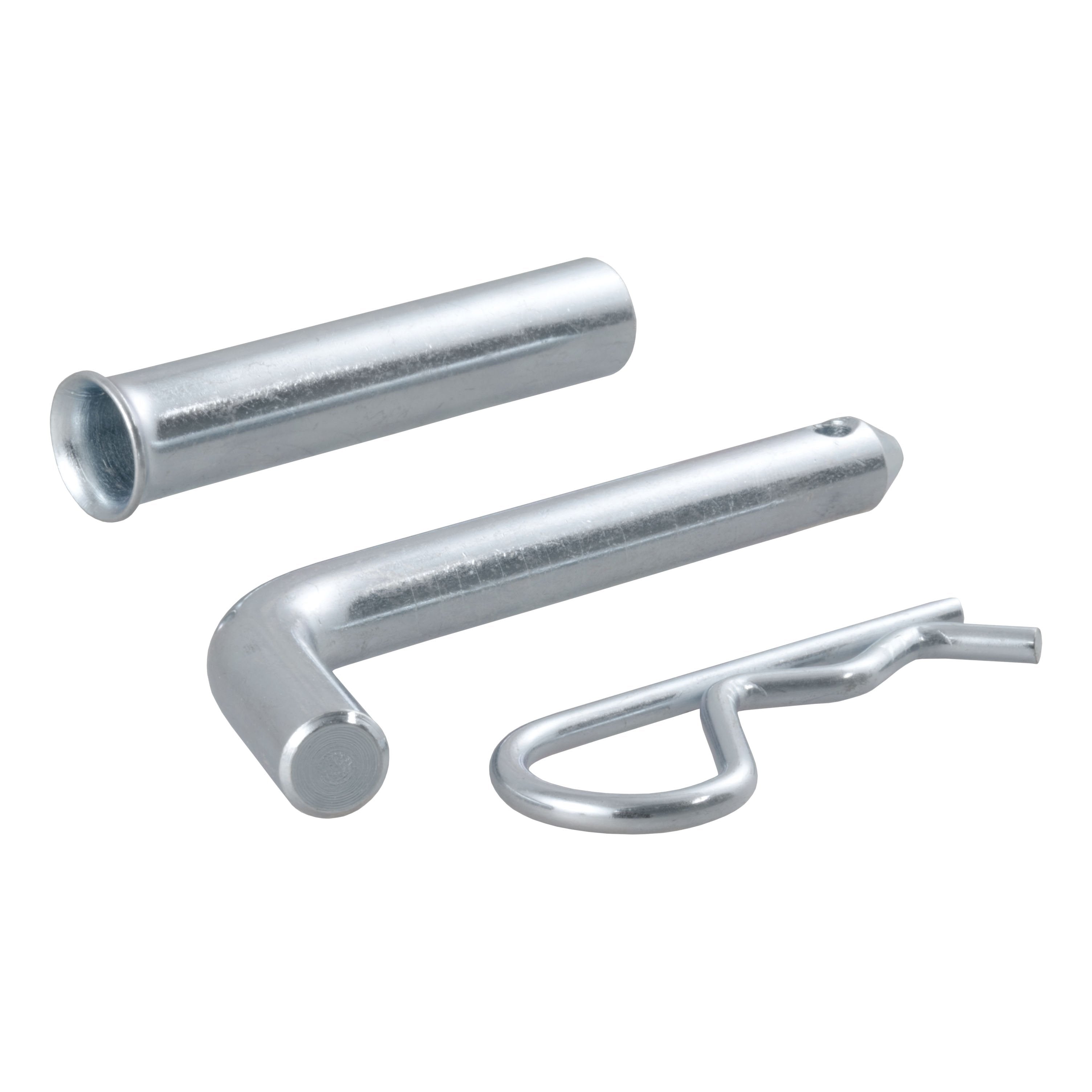 CURT Trailer Hitch Pin & Clip, 1/2-Inch Diameter with 5/8-Inch Adapter, Fits 1-1/4 or 2-Inch Receiver Model 21502