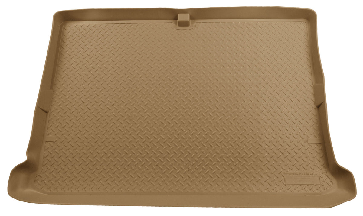 Classic Style Cargo Liner Behind 3rd Seat For 2000-2006 Suburban 1500/2500, Yukon XL 1500/XL 2500, Escalade ESV Tan Husky Liners