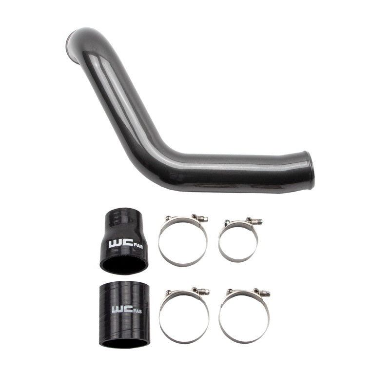 Wehrli 04.5-05 Chevrolet LLY Duramax Passenger Side 3in Intercooler Pipe - Orange Frost