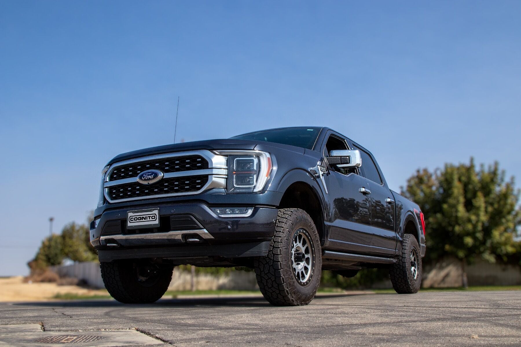 2.5-Inch Performance Leveling Kit with Elka 2.0 Ifp shocks for 2021-2023 Ford F-150 4WD Cognito