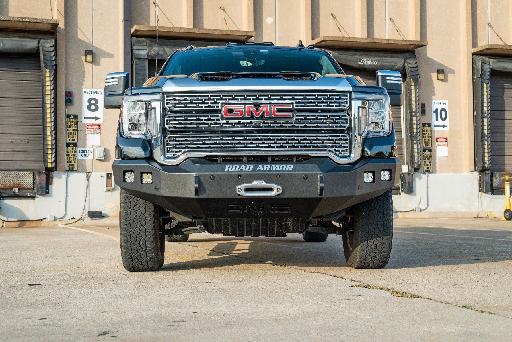 Stealth Front Winch Bumper - Texture Black 2020-2023 GMC 2500 3500