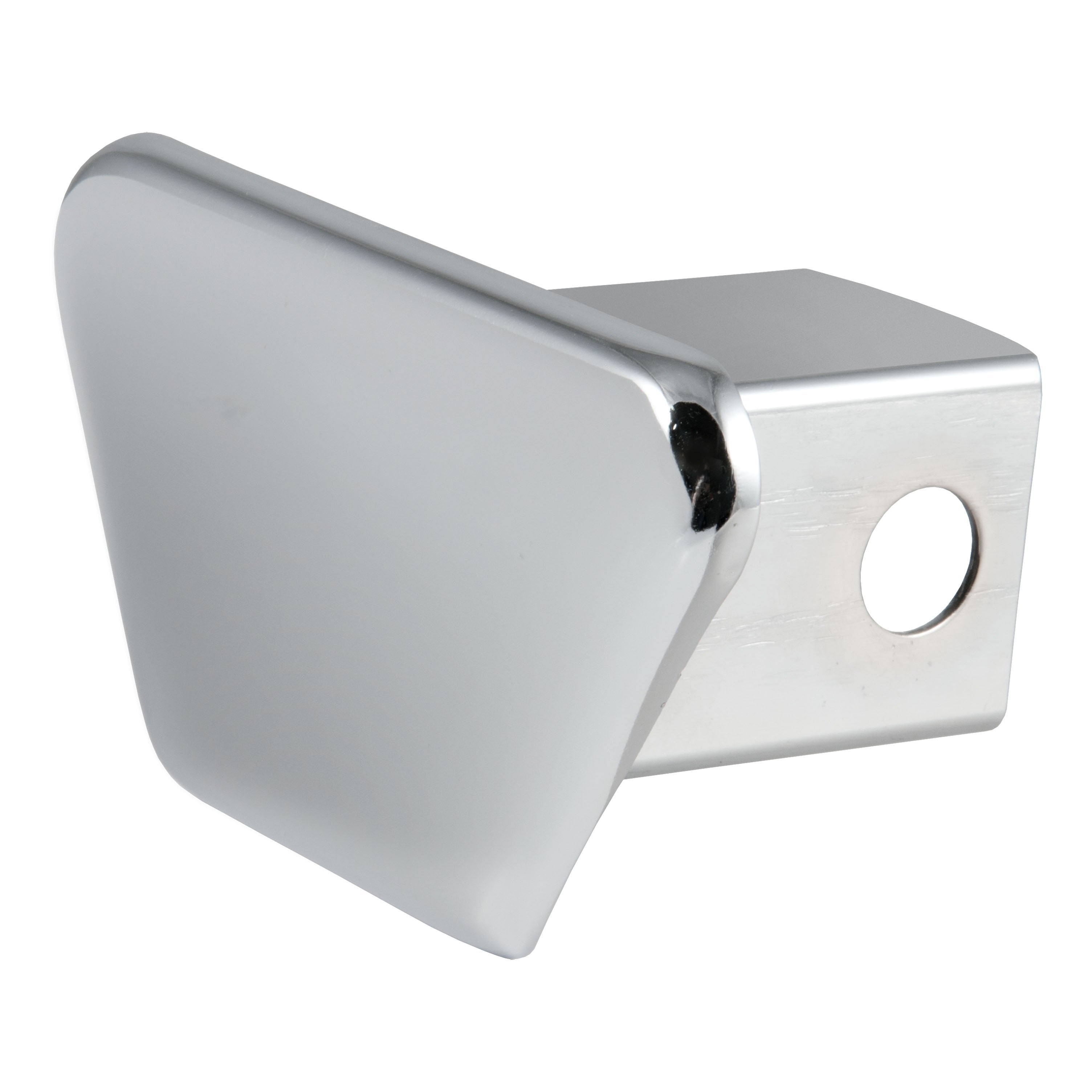 CURT Chrome Steel Trailer Hitch Cover, Fits 2-Inch Receiver Model 22101