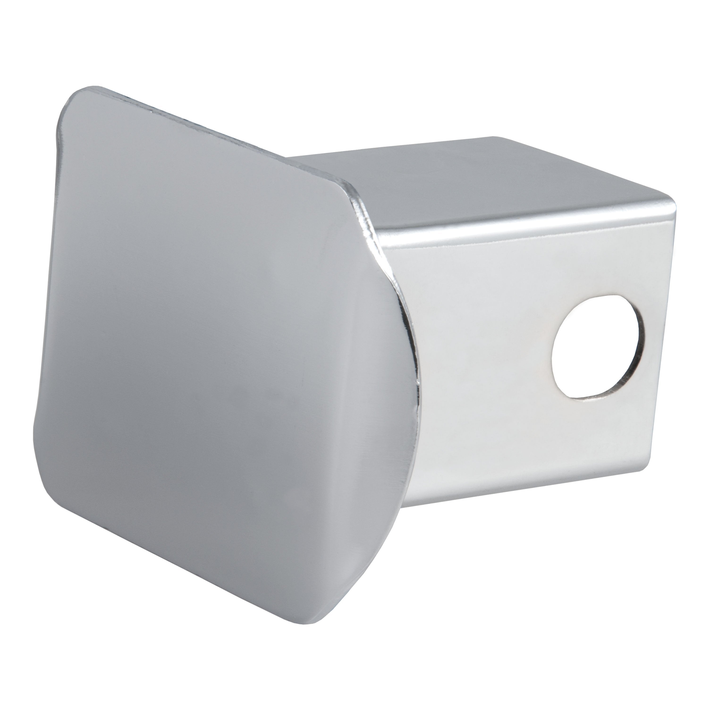 CURT Chrome Steel Trailer Hitch Cover, Fits 2-Inch Receiver Model 22111