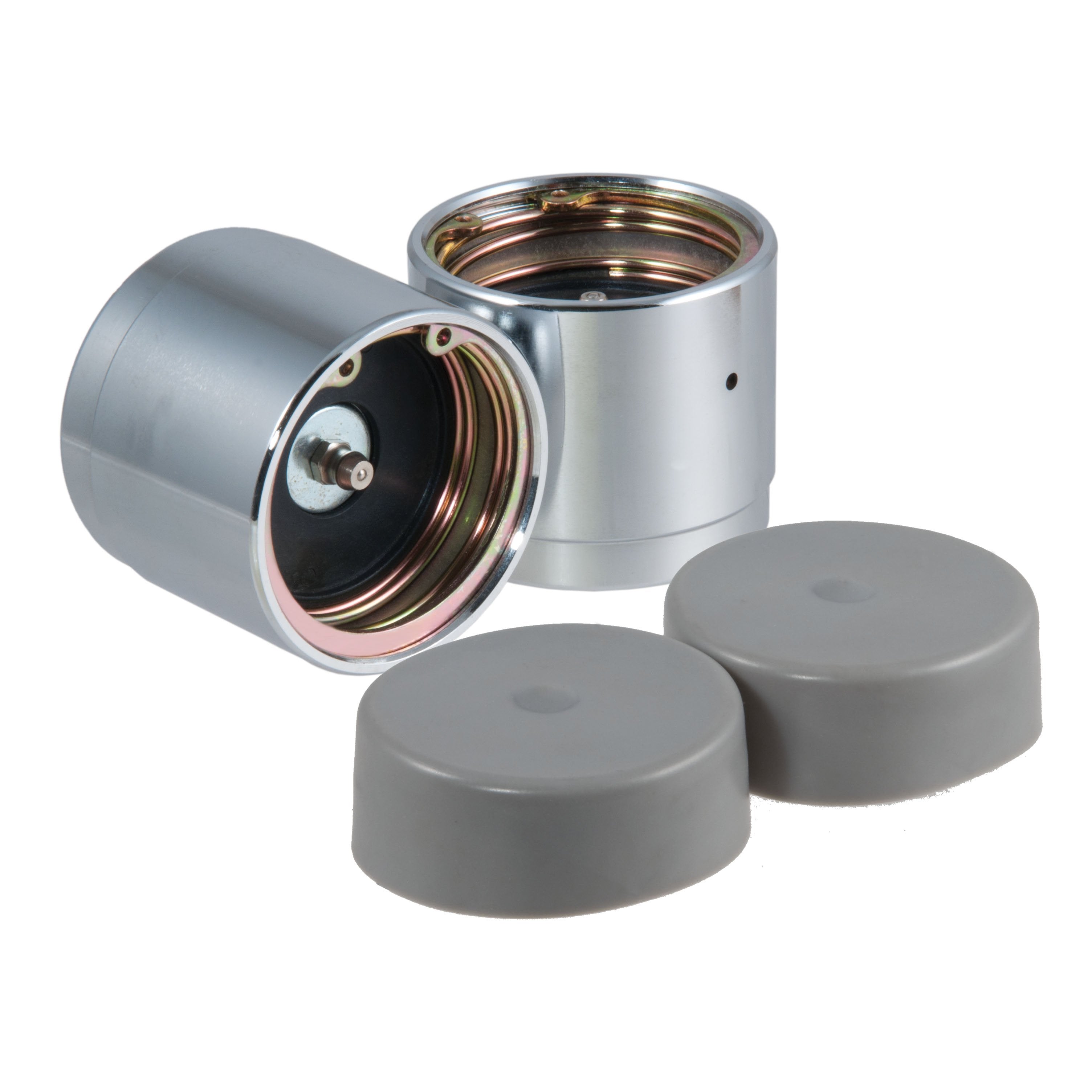 CURT 2.32-Inch Trailer Wheel Bearing Protectors and Dust Covers, 2-Pack Model 22232