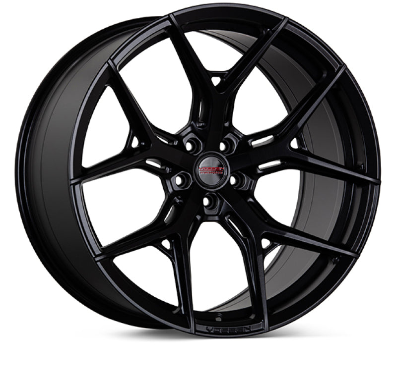 Vossen HF-5 20x10.5 / 5x114.3 / ET32 / 70.6 / Deep - Satin Black Wheel
