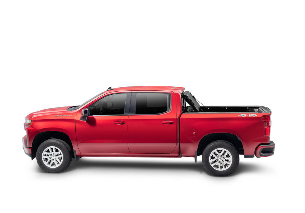 BAKFlip G2 Hard Folding Truck Bed Cover Rails Mounted Low Enough To Use Standard C Clamps 1988-2013 C/K Pickup/Silverado/Sierra/1988-2014 2500 HD/3500 HD BAK