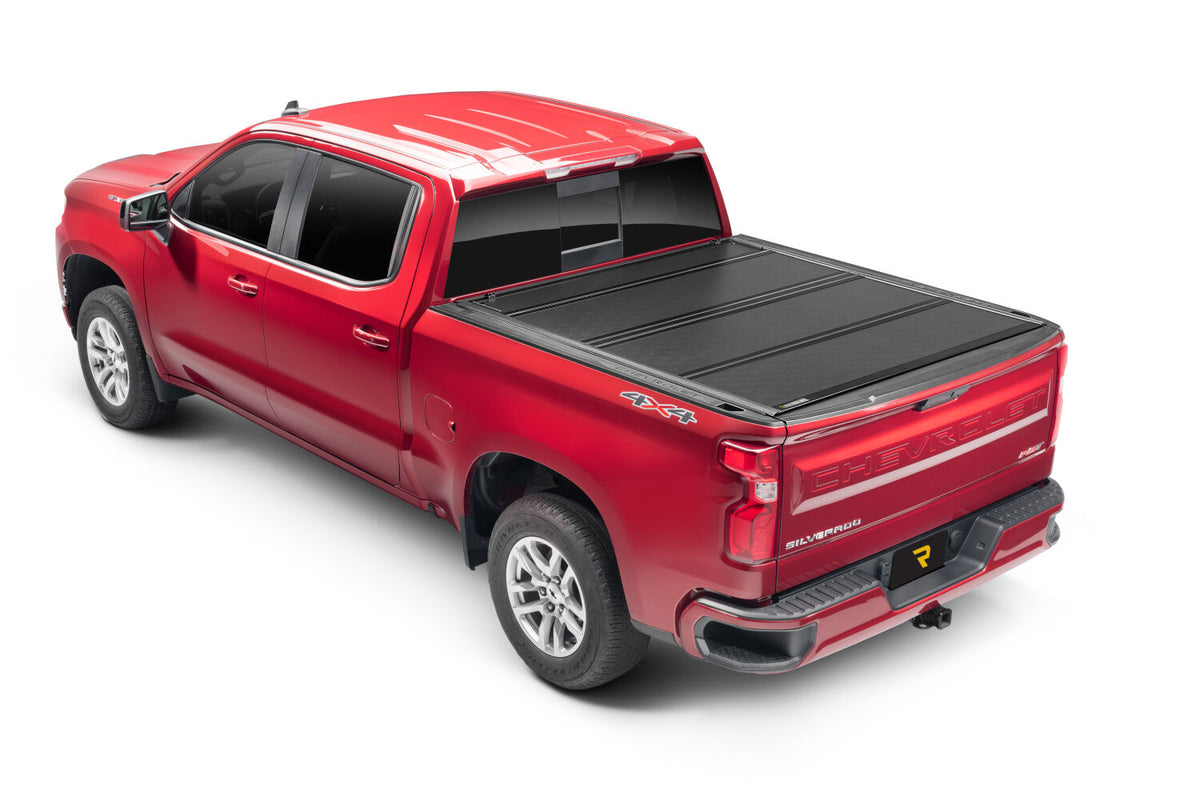 BAKFlip G2 Hard Folding Truck Bed Cover Rails Mounted Low Enough To Use Standard C Clamps 1988-2013 C/K Pickup/Silverado/Sierra/1988-2014 2500 HD/3500 HD BAK