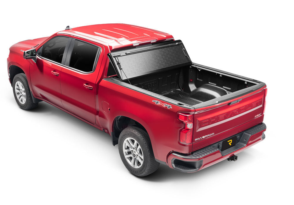 BAKFlip G2 Hard Folding Truck Bed Cover Rails Mounted Low Enough To Use Standard C Clamps 1988-2013 C/K Pickup/Silverado/Sierra/1988-2014 2500 HD/3500 HD BAK