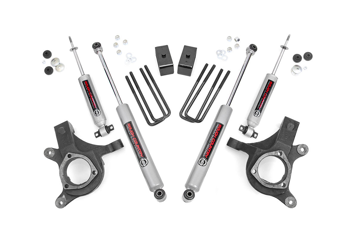 3 Inch Lift Kit Silverado/Sierra 1500 2WD (1999-2006 & Classic) Rough Country