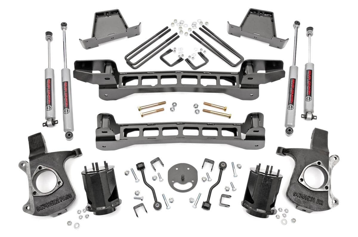 6 Inch Lift Kit Silverado/Sierra 1500 2WD (1999-2006 & Classic) Rough Country