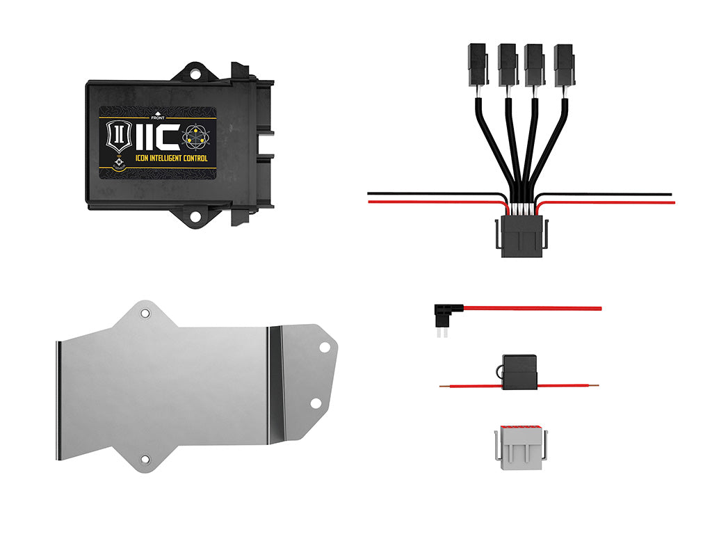 2018-2023 Jeep Wrangler JL/2020-2023 Jeep Gladiator Intelligent Control (Iic) Install Kit Icon Vehicle Dynamics