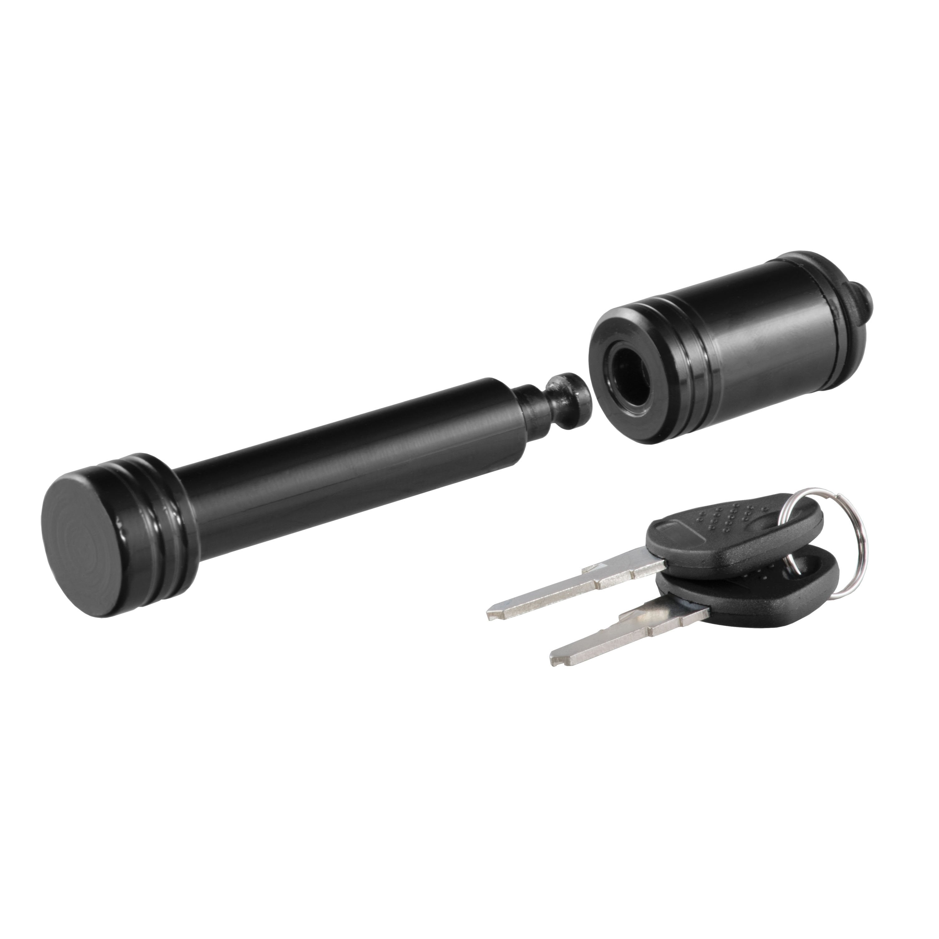 CURT Black Trailer Hitch Lock, 5/8-Inch Pin Diameter, Fits 2-Inch Receiver Model 23518