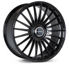 Vossen HF-8 22x12 / 5x112 / ET42 / 66.56 / Deep - Gloss Black Wheel