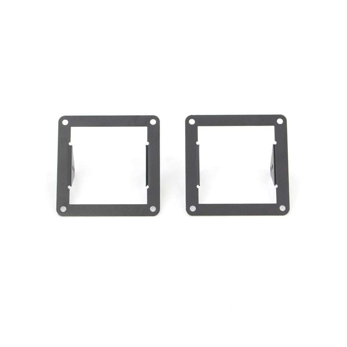 BR6/BR11 Light Plates Textured Black Designed for Rigid D-Series Dually 2010-2018 Dodge Ram 2500/3500 Go Rhino