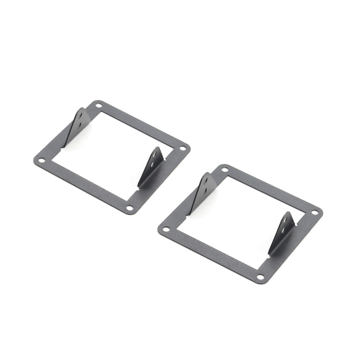 BR6/BR11 Light Plates Textured Black Designed for Rigid D-Series Dually 2010-2018 Dodge Ram 2500/3500 Go Rhino