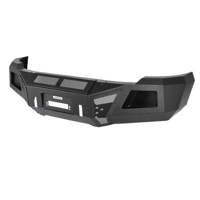 BR11 Front Bumper Replacement Textured Black 2011-2014 Silverado 2500/3500 HD Go Rhino