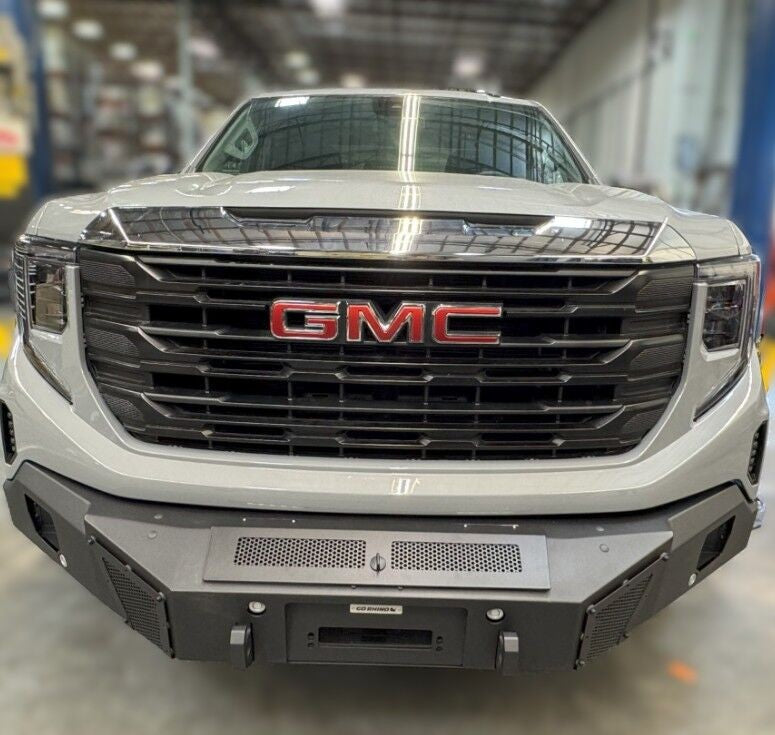 BR11 Front Bumper Replacement Textured Black 2020-2026 Silverado 2500/3500 HD Go Rhino