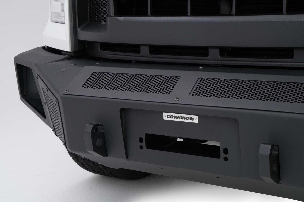 BR5 Front BR Bumper for Ford F 150 Black 2015-2017 Ford F-150 Go Rhino