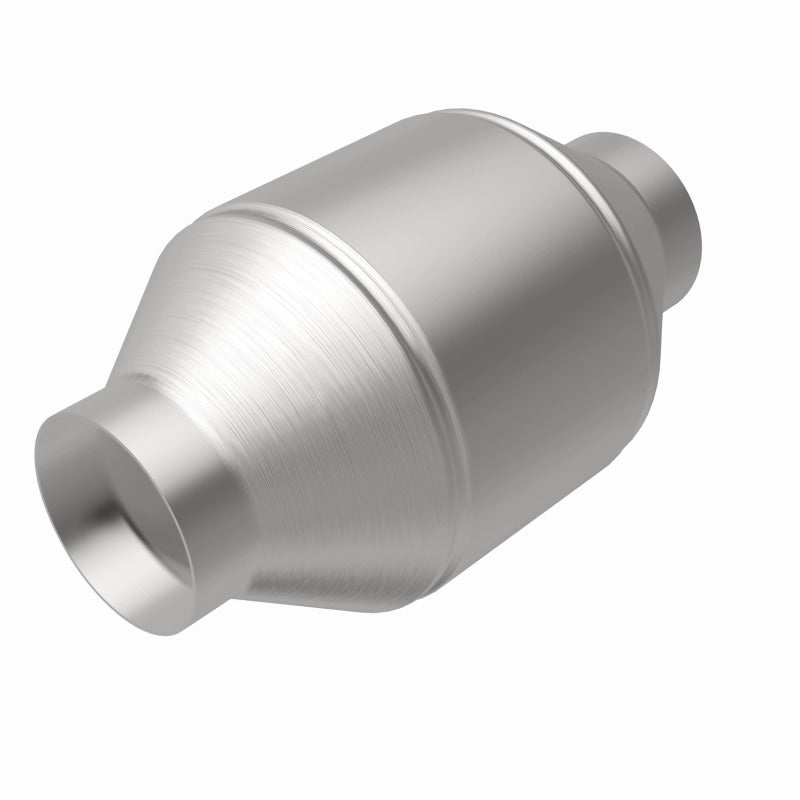 MagnaFlow Univ Cat Conv 2.5in Inlet/Outlet Center/Center Round 3in Body L x 5in W x 8.75in Overall L